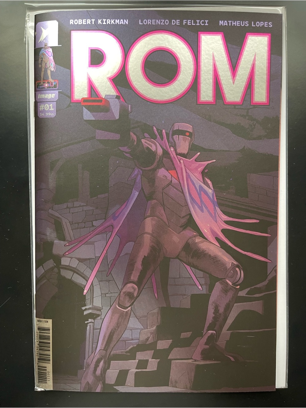 ROM #1 MASK BLIND BAG SECRET FOIL VARIANT by ROBERT KIRKMAN Image Comics 2026 NM